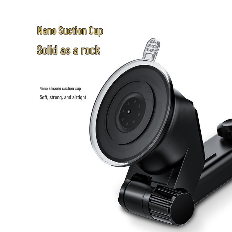 Adjustable Car Phone Holder with Suction Cup Base for Dashboard and Glass