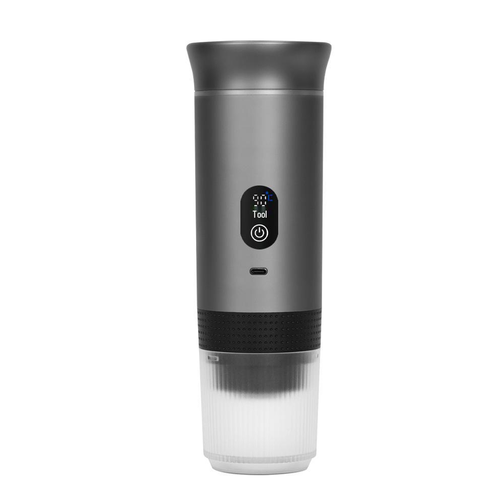 Compact Electric Espresso Maker for Home & Outdoor Use