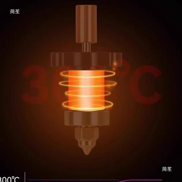 Creality K1/K1 Max 3D Printer Ceramic Nozzle High-Speed Extruder Kit