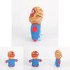Adorable Mouthwashing Plush Toy Soft Animal Doll In Blue Ideal For Collectors And Gifts