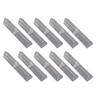 10 Pieces Clear Pen Boxes Triangular Single Pen Case Pen Storage Container Gift