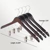 JINGRUIXIANG Vintage Wooden Clothes Hanger Set