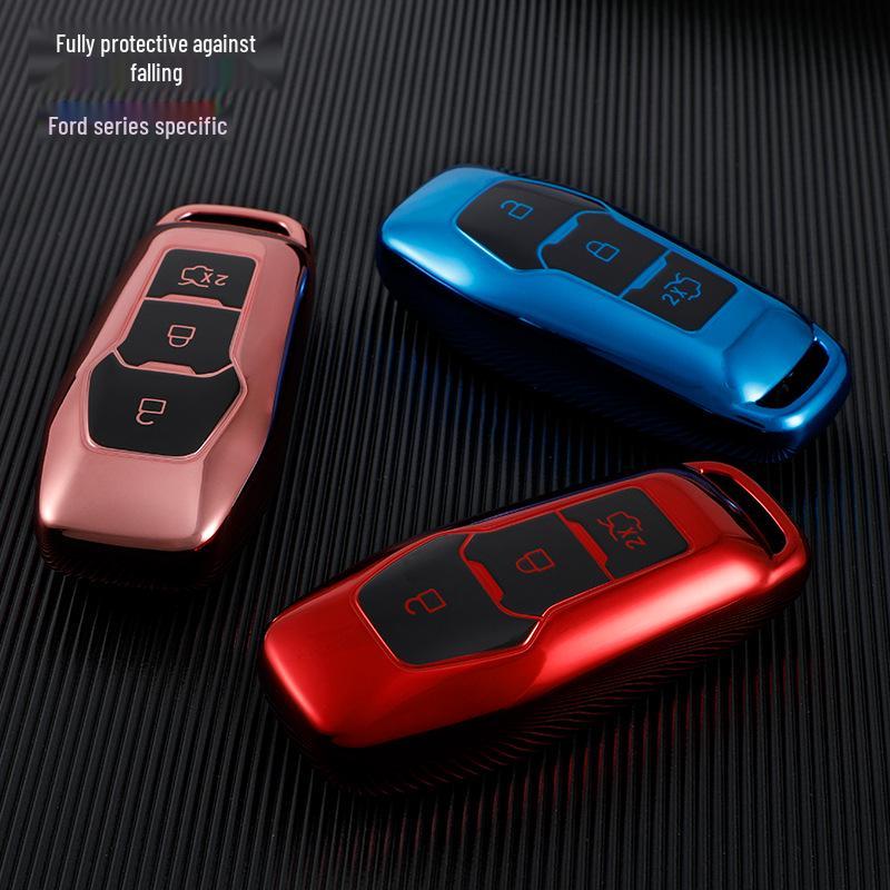 Ford Key Case for Edge, Mondeo, Taurus, Explorer, Mustang: Stylish Car Key Shell