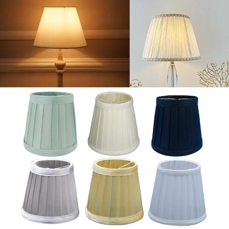 Fabric Chandelier Lampshade Beside Bed Lamp Hanging Light Cover Decorations