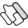Motoforti Auto Solenoid Gasket Spool Valve, Solenoid Valve Gasket Filter Screen, for Honda Accord 2008-2012,Rubber Metal,Black Silver Tone