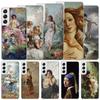 Malerei Kunst Renaissance Weiche Hülle Für Samsung Galaxy M12 M21 M30S M31 M32 M51 M52 Handyhülle Note 8 9 10 + 20 Ultra J4 J6 Plus J8
