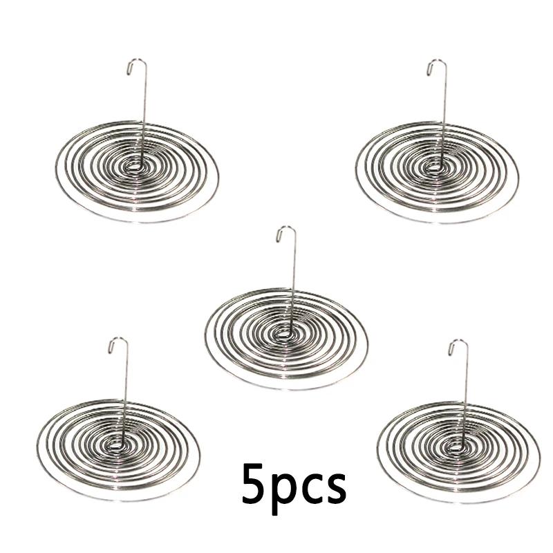 5pcs Teapot Stainless Steel Spring Teapot Nozzle Strainer Set Portable Filter Teapot Strainer Tea Replacement Tea Accessories