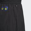 Adidas Originals Solid Pattern Embroidered Woven Casual Shorts Women Shorts Black HP0120