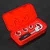 Multifunctional Bathroom Wrench Arc Toothed Adjustable Spanner Plumbing Installation Tool