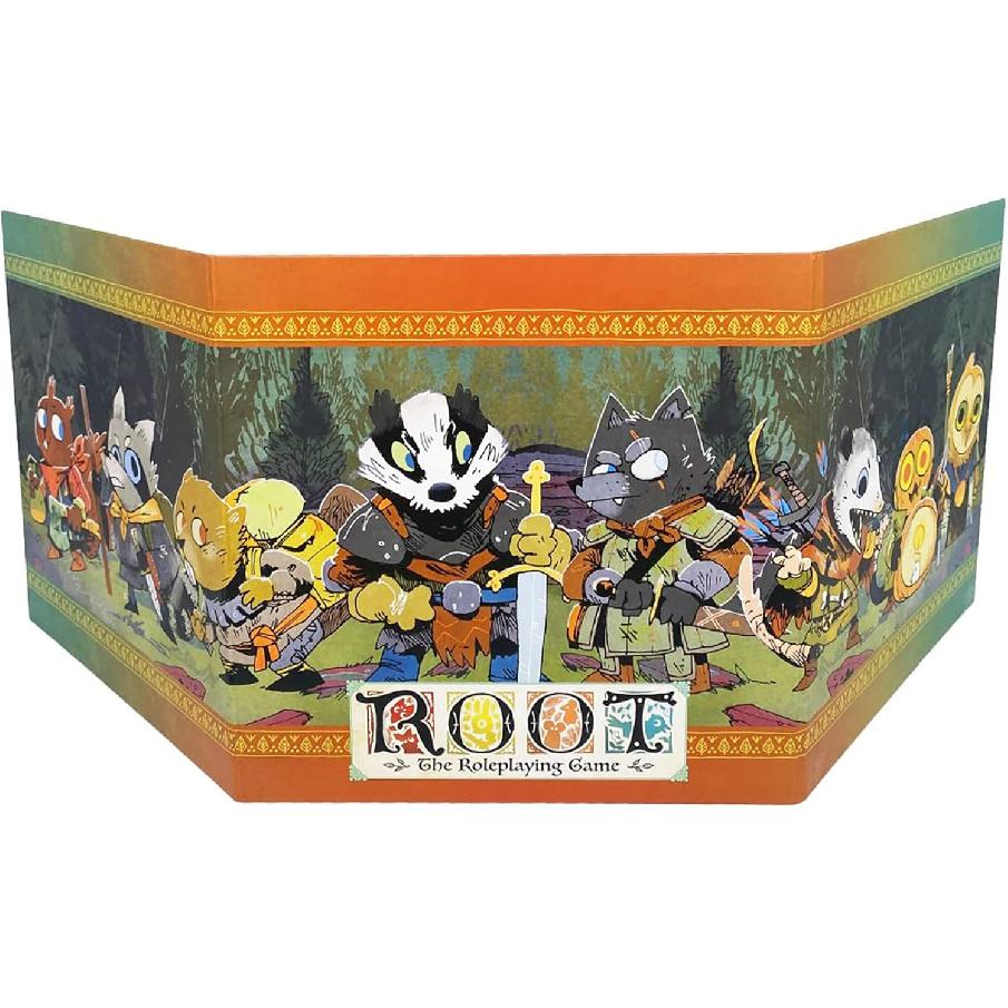 Magpie Games Gamemaster Accessory Pack - Root: The Roleplaying Game Expansion, Tri-Fold Tabletop GM Screen and Campaign Notepads