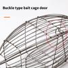Stainless Steel Baits Cage Basket Feeder Holder Fishing Baits Cage Replacement Baits Trap Cage Fishing Tool Easy to Use