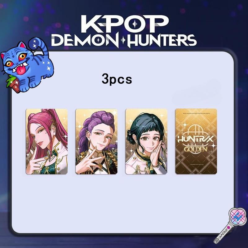 

Limited Bonus! HUNTRIX Demon Hunter Girls Group RUMI Festival Commemorative Postcard | Fan Support Merch