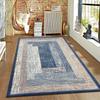 Retro Style Living Room Large Carpet Geometric Pattern Simple Living Room Study Decoration Rug Home Decoration