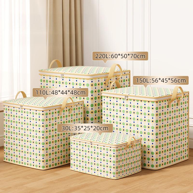 Large-capacity Storage Bag Wardrobe Organizer Dust Bag for Clothes Quilt Organizer Bag Moving Packing Bags with Handle