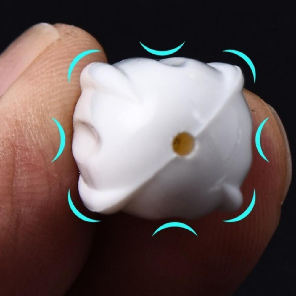 10pcs Slow Sinking or Floating Water Throwing Aid Assistance Fishing Float Bombard Bobber Carp Lure Tackle
