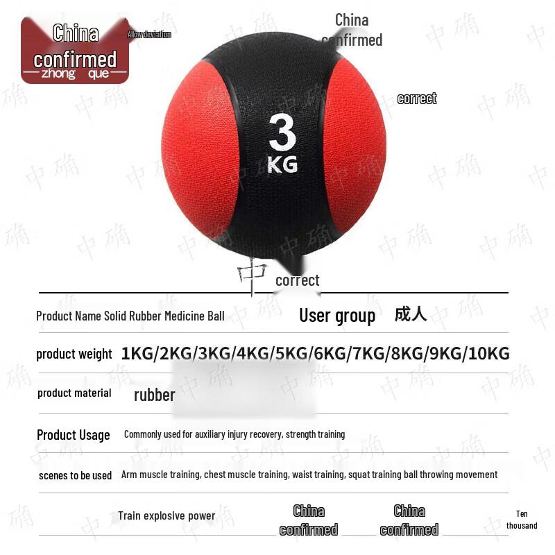 Weighted Medicine Ball for Fitness Training