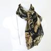 LOUIS VUITTON Graffiti Flower Silk scarf Green systemUsed