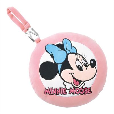 Livheart 2-Way Cushion Retro Face Minnie Mouse (Total Length: Approx. 30cm) Neck Pillow Travel Item 80049-02