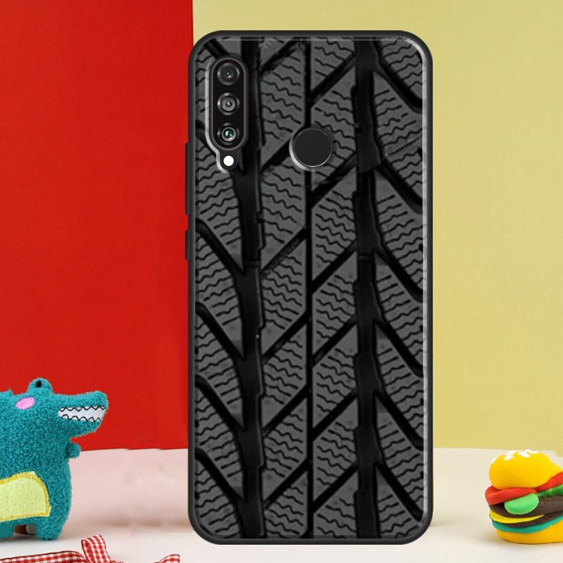 

Tire Tread Pattern For Huawei Nova 9 10 SE 12i 12s 11i 5T Y91 Y90 Y60 Y70 Y72 Y61 P60 Pro P20 P30 P40 Lite Case For Huawei P20 Pro