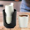 U-Shape Bathroom Cup Dispenser Plastic Paper Cup Dispenser Mouthwash Cup Holder  Bathroom Vanity