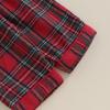 Christmas Infant Toddler Kid Baby Girl Boy Clothes Sets Plaid Print Long Sleeve Tops Pants Xmas Outfit Costume