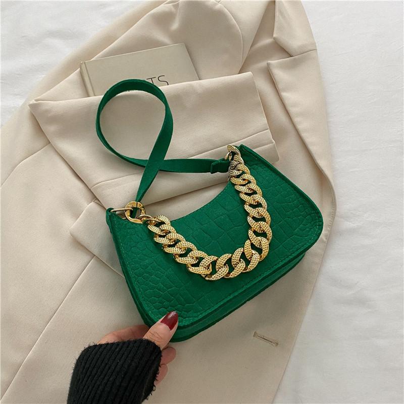 Bag Summer New Fashion Trend Niche Design Chain Handbag Simple Casual Fashion Armpit Bag
