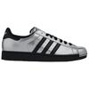 Adidas Superstar 2 Metallic Silver Black Unisex Sneakers KI9988
