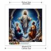 New Arrival 5D DIY Full Circle Diamond Painting "Religious" Embroidery Cross Stitch Home Decor Gift