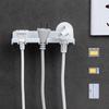 Toothbrush Storage Rack Multi-purpose Toothbrush Holder Free Punching Wall Mounted Hanging Hook For Bathroom Toilet Bedroom