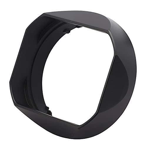 Haoge Metal Square Lens Hood + Hood Cap for Fujifilm, Sony Cyber-Shot DSC RX1, RX1R, RX1RII, R3, RX1M2, and Sony FE 35mm F2.8, FE 55mm/F1.8 Lenses
