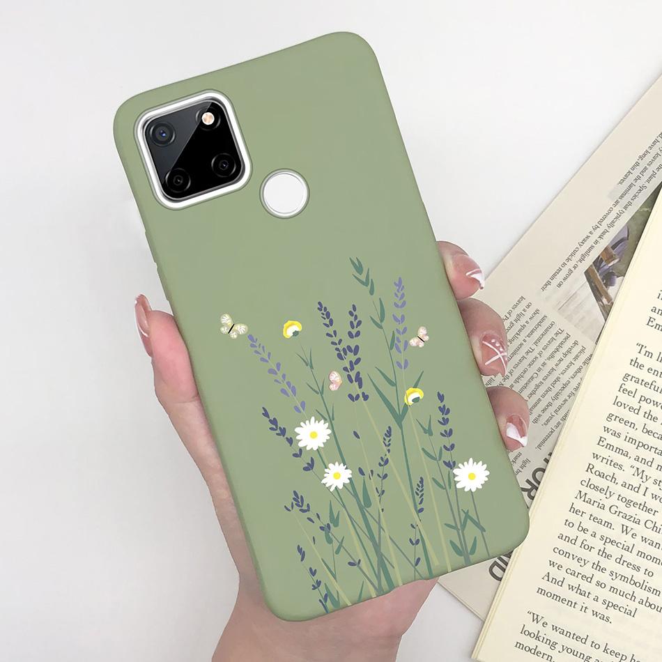 For OPPO Realme C25 C25S C25Y Case Cartoon Soft Silicone Matte Shockproof Phone Back Cover For Realme C 25 S Y Capa Funda Coque