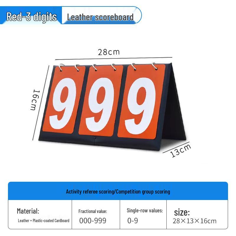 Vändbar poängtavla för basket & bordtennis