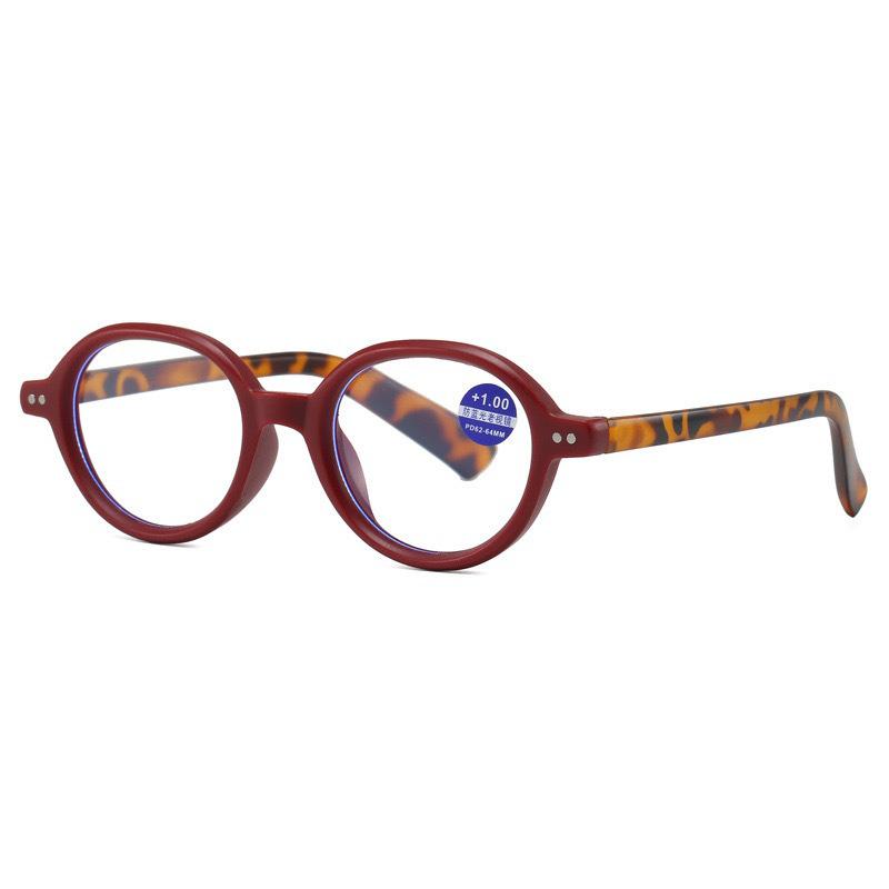 

Korean Retro Oval Anti-Blue Light Glasses for Women: High-End Natural Look Blue Light Blocking +2.50