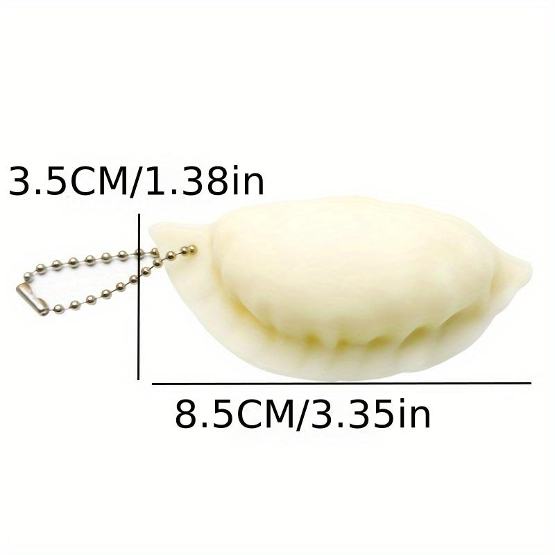 Cute Simulation Dumpling Squishy Toys Stress Relief Ball Slow Rising Sensory Squeeze Fidget Toy For Adults Kids Classroom Prizes