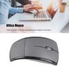 Folding Wireless Mouse Portable Compact 2.4G Wireless Folding Mouse 1600dpi Matte   Gaming Mouse