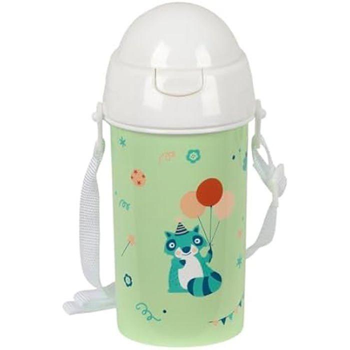Bouteille à ouverture automatique - SAFTA - PREESCOAR FIESTA - 500 ml - Sans BPA - Bandoulière