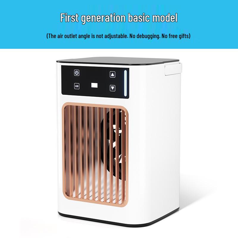 

Portable Mini Ice Block Air Conditioner Fan - Desktop Cooling & Cold Spray 24.1*16.5*15.5