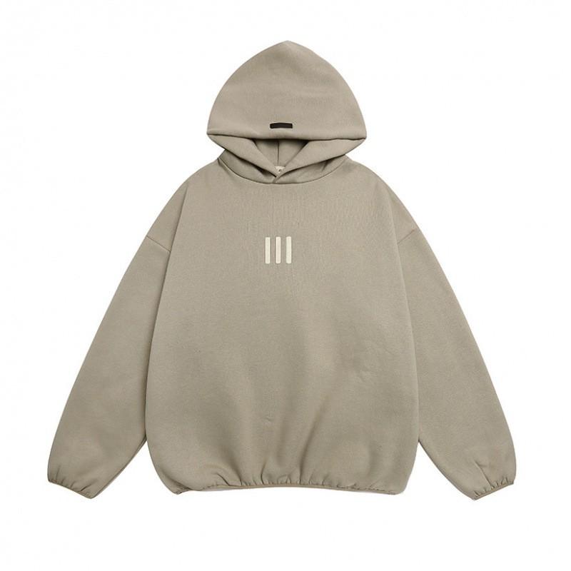 Unisex Streetwear Hoodie With Bold Letter Print Oversized Fit Fleece-Lined Cotton Sweatshirt