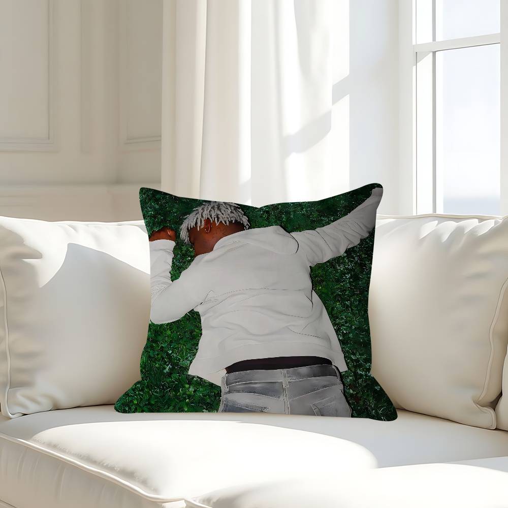 Pop-Sänger Ken Carson Kissenbezug für Schlafzimmer und Wohnzimmer Sofa Dekorative Kissenhülle