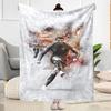 Football Players Action Blanket Warmthful Decor Suitable for Picnics Chair Couch for All Occasions Stylish Decor