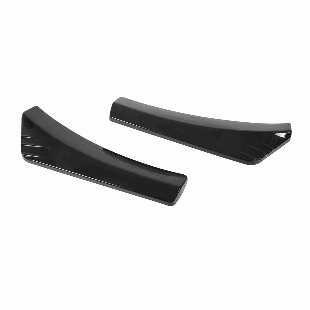 2Pcs Front Bumper Lip Angle Left And Right Bumper Protector   High Temperature Resistance Lip Splitter