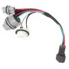 Tail Light Wiring Harness Socket, Tail Light Wiring Harness, Replaces 92480-D3010, 92480D3010 Compatible with Tucson 2016-2018, 4 Pins, 1 Pc
