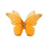 50Pcs Double-layer Chiffon Butterfly Embroidered Patches  Bridal Hair Accessories