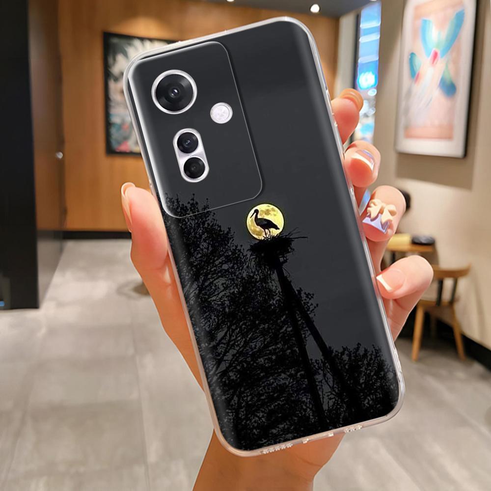 For Oppo Reno 11F F25 Pro Case Lovely Flower Patterns Soft TPU Clear Silicone Bumper For Oppo Reno11F F25Pro Phone Cases Coque