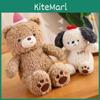 Plüschtier Teddybär mit weichem Kurzflor für Kindergeburtstagsgeschenk und Sammlerdekoration