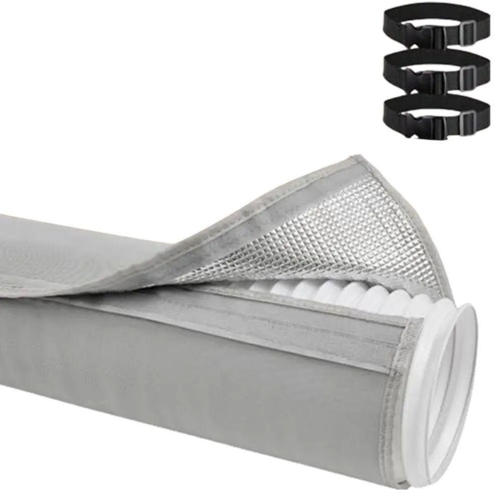 Insulated AC Insulated Hose Cover Reusable AC Duct Insulation Wrap Heat Retention