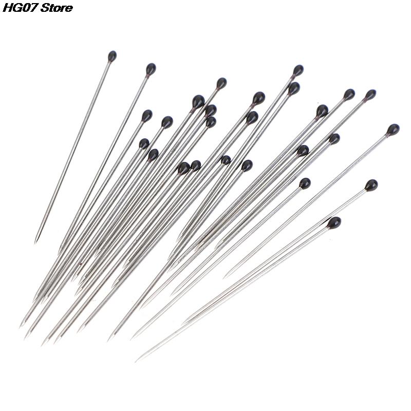 100 Pieces Insect Pins Specimen Needle Stainless Steel with Plastic Box for School Lab Entomology Body Dissection Insect Needle