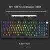 87-Key Wireless Bluetooth Tri-Mode Mechanical Keyboard Kit with RGB, Customizable Hot-Swappable Switches.