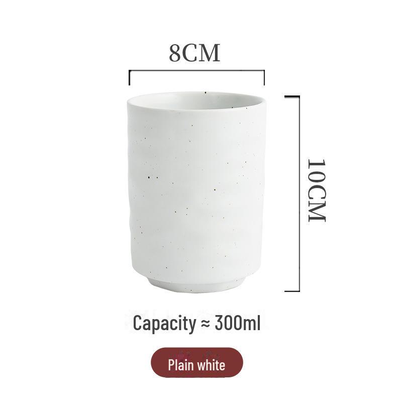 Retro Japanese Ceramic Stoneware Tea and Sushi Cup