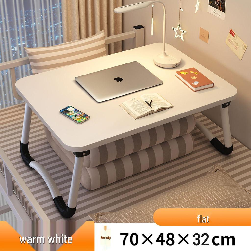 Foldable Bedside Computer Desk for Home, Bedroom, Bay Window, Dorm, or Study